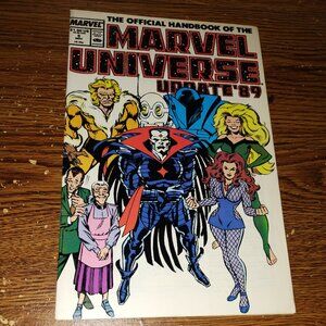 Official Handbook of Marvel Universe Update '89#5 Marauders to Power Princess